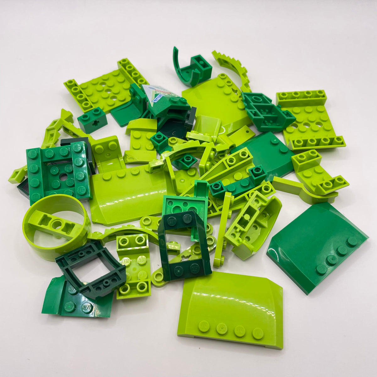 LEGO Mixed Green, Vehicle, Approx. 75g