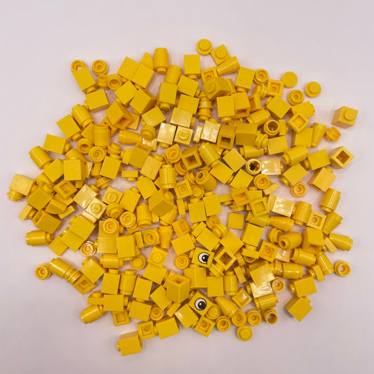 LEGO Greebling, Yellow, 250 Pieces