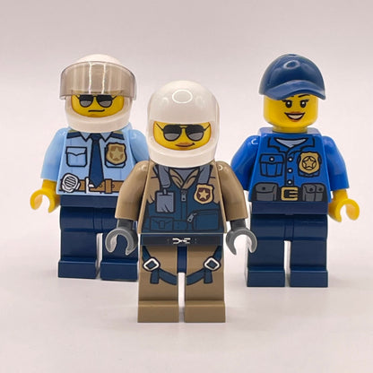 LEGO Police, City, Minifigures, Set of 3