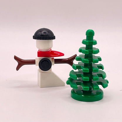 LEGO Snowman and Pine Tree, Christmas, (Set of 2)