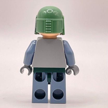 LEGO Boba Fett, Head Beard Stubble, Star Wars, Minifigure (sw0396)