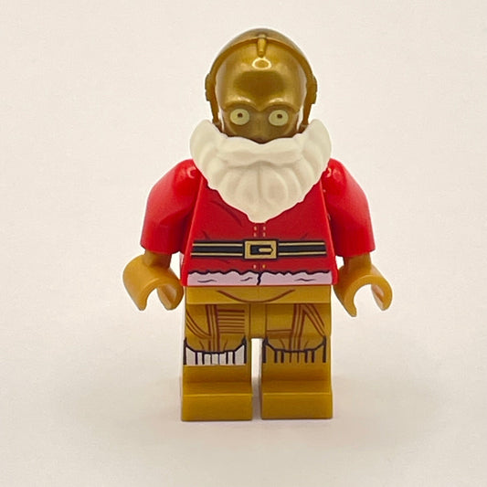 LEGO Santa C-3PO Star Wars Minifigure (sw0680)