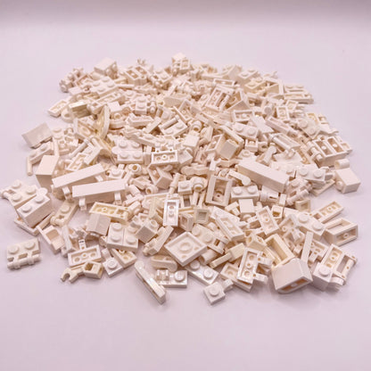 LEGO White, Flexible Connections SNOT,  Approx. 140g