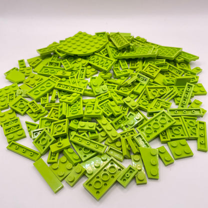 LEGO Lime, Mixed, Plates, Approx. 120g