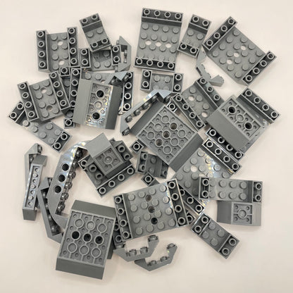 LEGO Undercarriage, Dark Bluish Grey, Approx. 100g