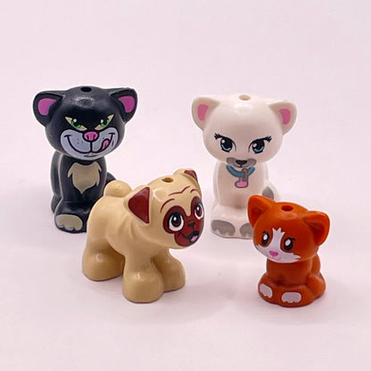 LEGO Cats and Dog, Animals, 4 Pieces