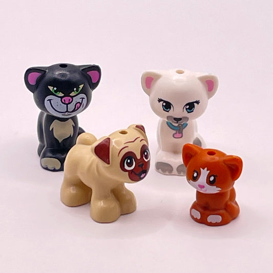 LEGO Cats and Dog, Animals, 4 Pieces
