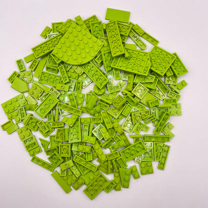 LEGO Lime, Mixed, Plates, Approx. 120g