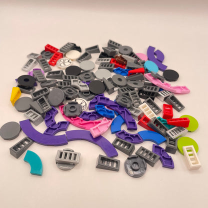 LEGO Tiles and  Slopes, Mixed Colours, Approx. 40g