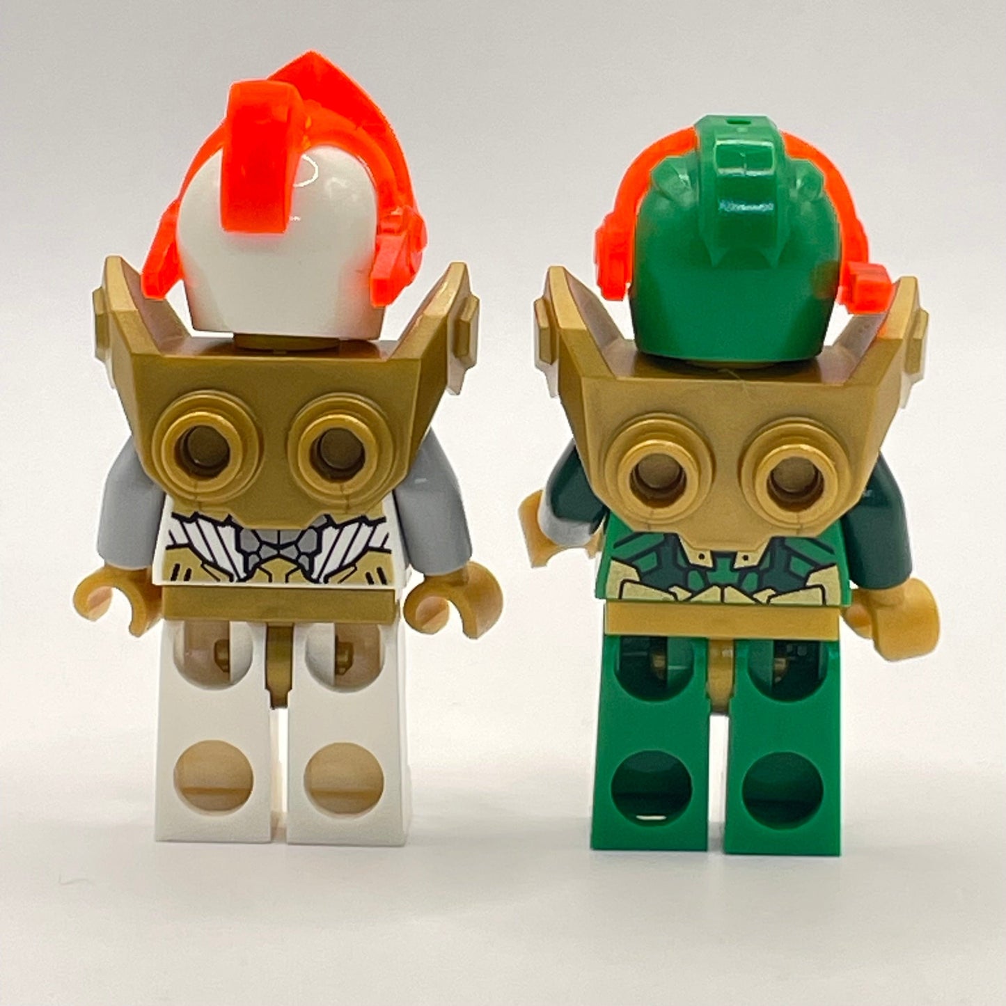 LEGO Lance and Aaron, Nexo Knights Minifigure (nex141, nex136)