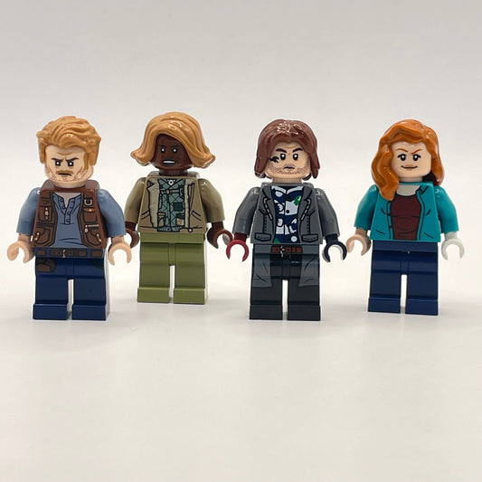 LEGO Jurassic Bundle, Jurassic World, Minifigure (Pack of 4)