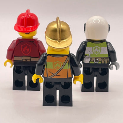 LEGO Firefighters, City, Minifigures, Set of 3