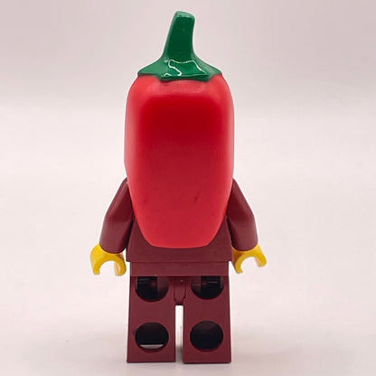 LEGO Chilli Costume Fan, Collectible Series 22, Minifigure (col387)