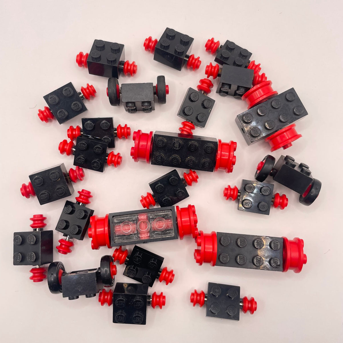 LEGO  Vintage Wheels, Rusty, Approx. 70g