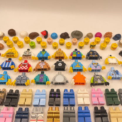 LEGO Build a Minifigure, Mix and Match City Figures, Set of 20