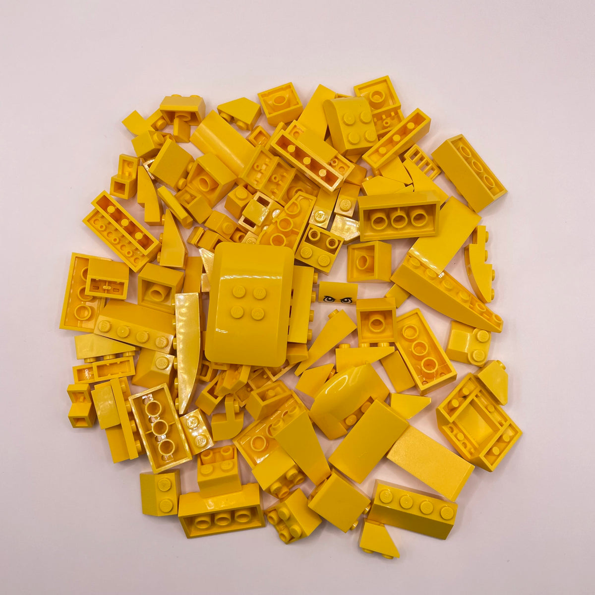 LEGO Slopes, Yellow, Approx. 110g