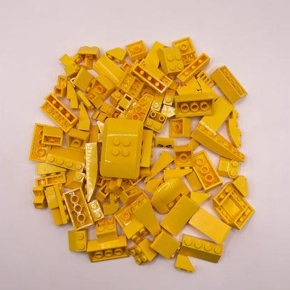 LEGO Slopes, Yellow, Approx. 110g