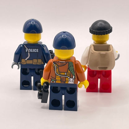 LEGO Police and Robber, City, Minifigures, Set of 3