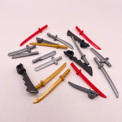 LEGO Mixed Swords, Castle, Minifigure, 20 Pieces