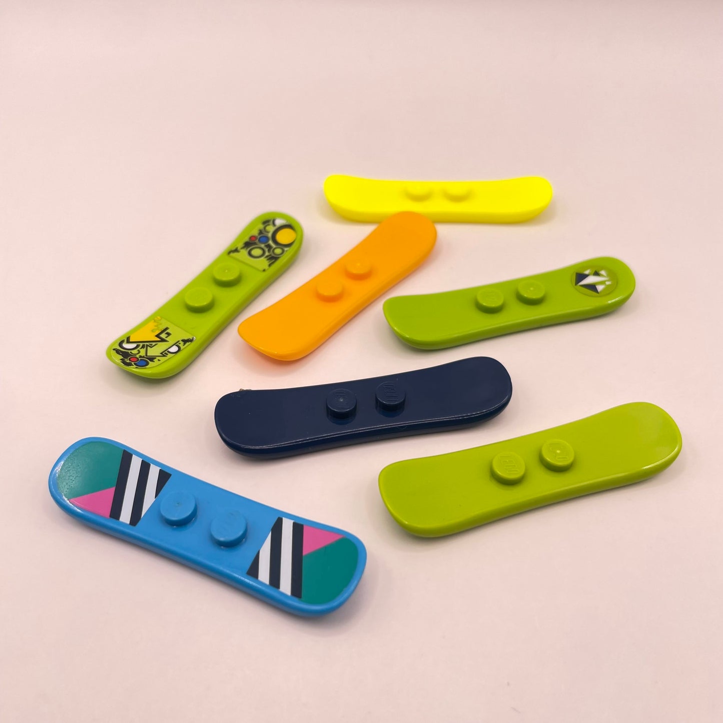 LEGO Snowboards, City, Winter, Accessories (7 Pieces)