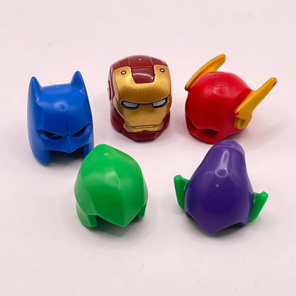 LEGO Super Heroes Headgear, Minifigure Accessories, 5 Pieces