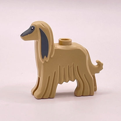 LEGO Afghan Hound, Tan, Animal (1 Piece)
