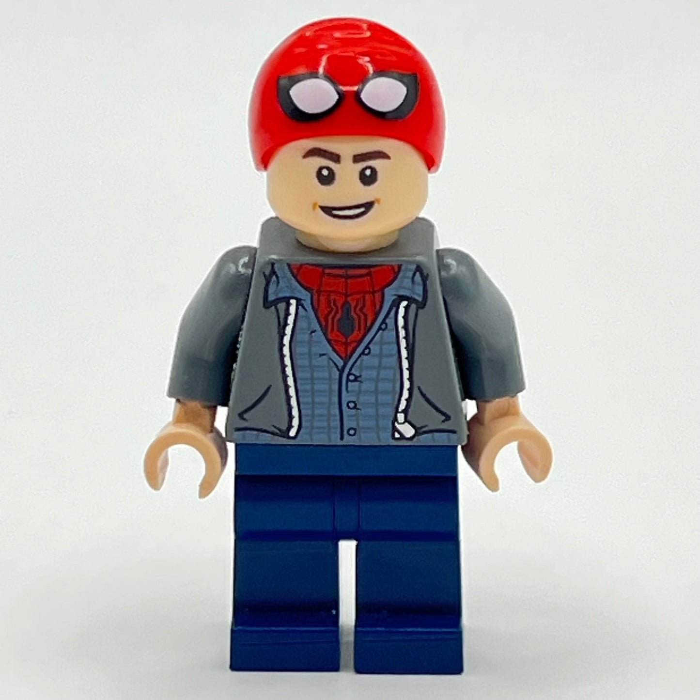LEGO Peter Parker, Spider-Man Cap, Super Heroes, Minifigure (sh0582)