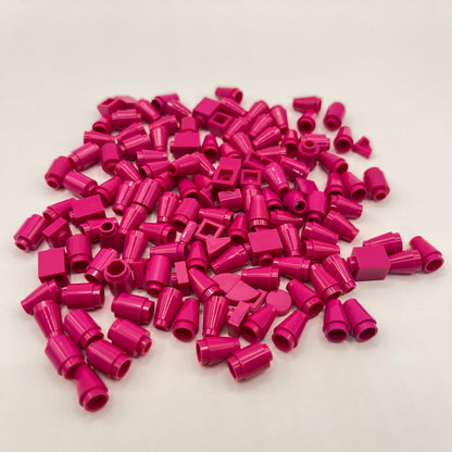 LEGO Greebling, Magenta, Approx. 30g