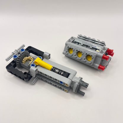 LEGO Functioning Engine and Drive Shaft, Technic, Approx. 70g