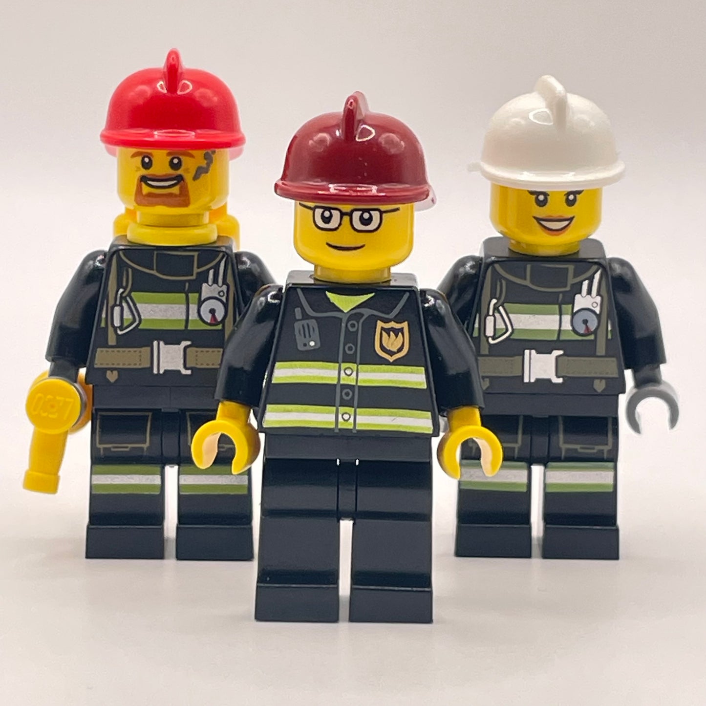 LEGO Firefighters, City, Minifigures (Pack of 3)