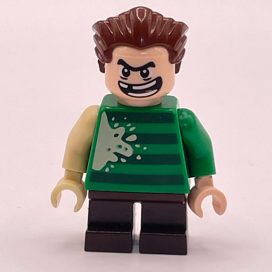 LEGO Sandman - Short Legs, Super Heroes, Minifigure, (sh0480) Worn