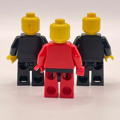 LEGO Breast Plate Knights, Castle, Minifigure (3 Pack) Marked, incomplete