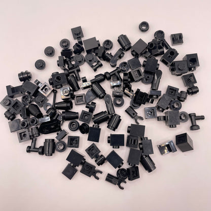 LEGO Greebling, Black, 100 pieces