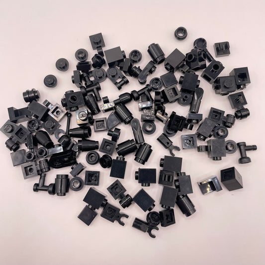 LEGO Greebling, Black, 100 pieces