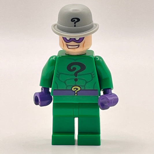LEGO The Riddler, Bowler Hat, Super Heroes, Minifigures (sh0008)