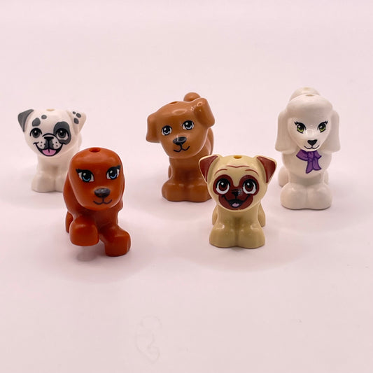 LEGO Dogs, Animals, 5 Pieces