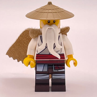 LEGO Master Wu, Fuzzy Cape, Ninjago, Minifigure (njo0550)