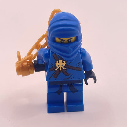 LEGO Jay - The Golden Weapons, Ninjago, Minifigure (njo0004) Cracked