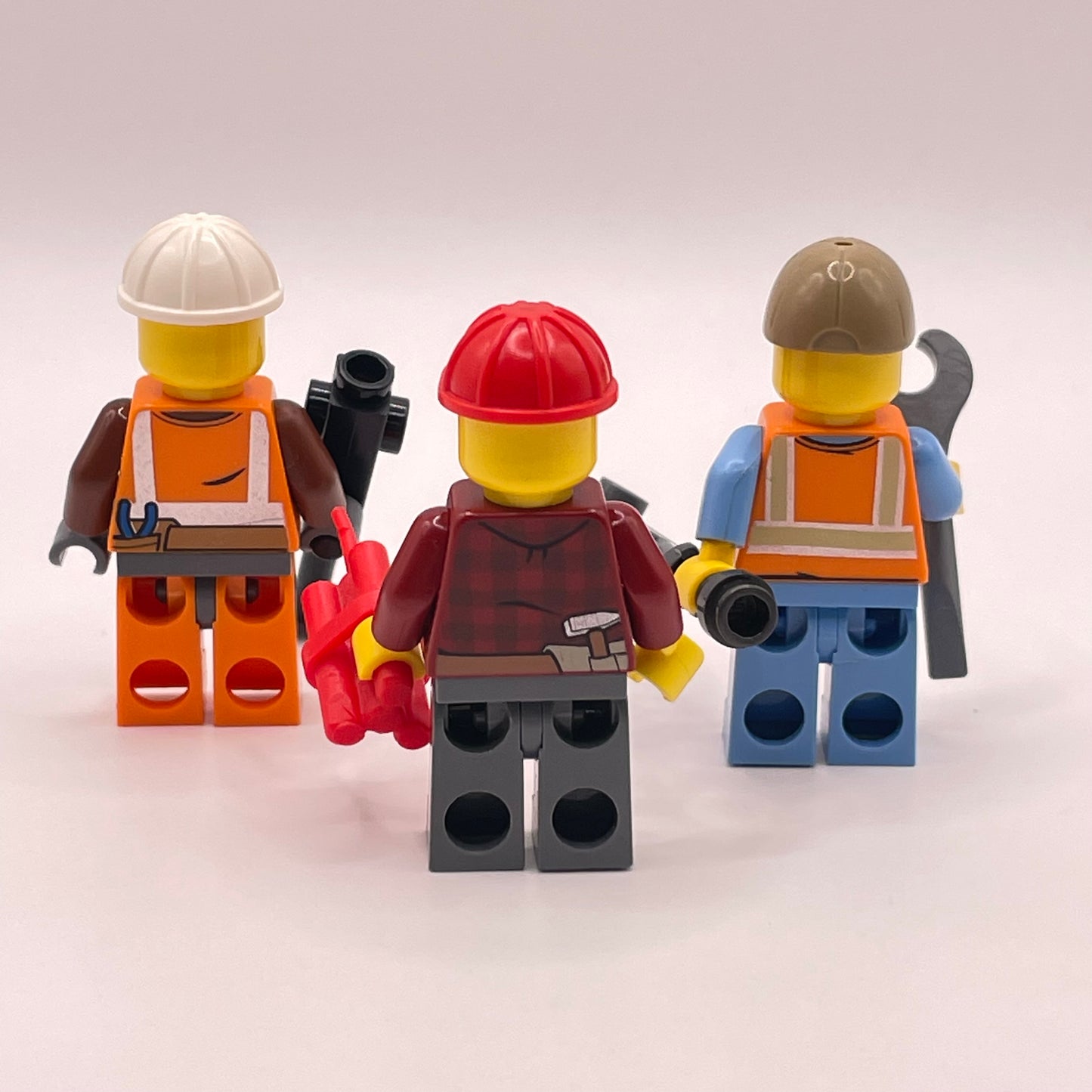 LEGO City Tradies with Tools, Minifigures, Set of 3