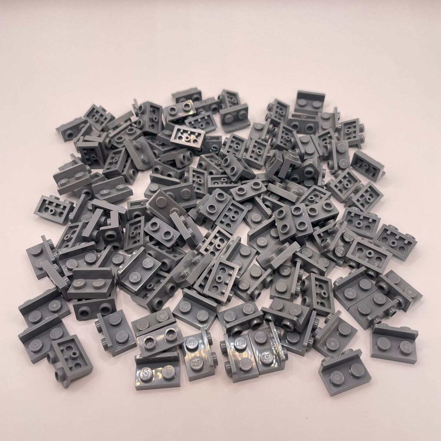 LEGO SNOT 1x2, Dark Bluish Grey, Approx. 70g