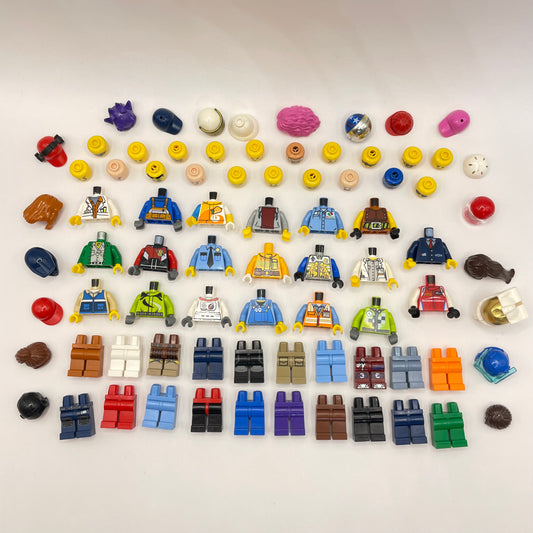 LEGO Build a Minifigure, Mix and Match City Figures, Set of 20