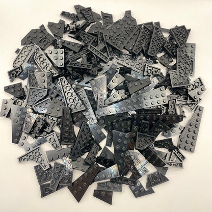 LEGO Plates, Wings and Circles, Black, Approx. 200g