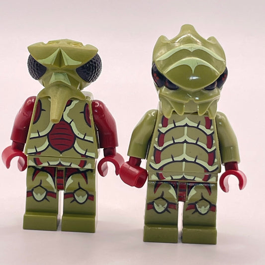 LEG0 Alien Bugs, Space, Minifigure, (2 Pack) Marked
