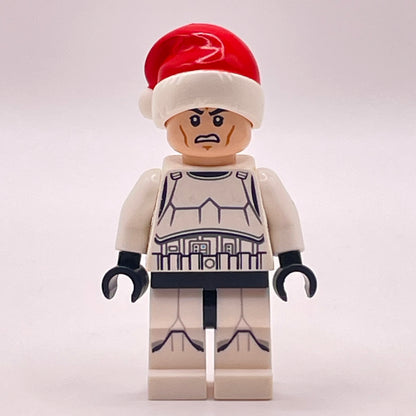 LEGO Santa Clone Trooper, Mix and Match, Star Wars, Minifigure (Pack of 1)