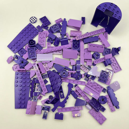 LEGO Mixed Purple, Mixed Bricks, Approx. 120g