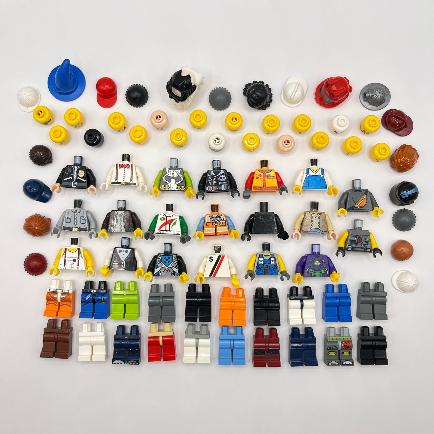 LEGO Build a Minifigure, Mix and Match City Figures, Set of 20