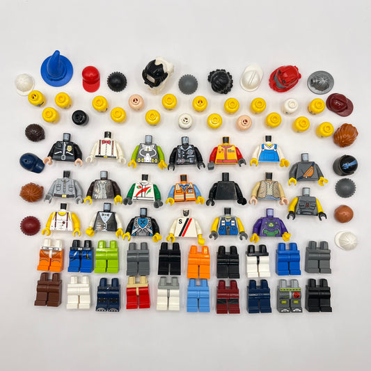 LEGO Build a Minifigure, Mix and Match City Figures, Set of 20
