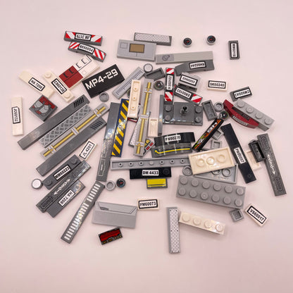 LEGO Prints and Stickers, vehicle, Approx. 45g
