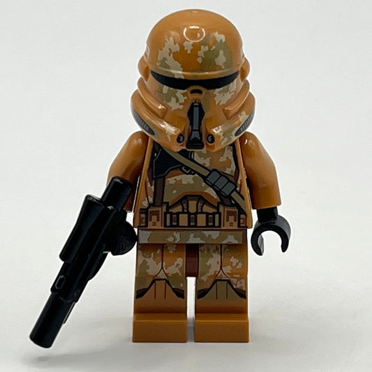 LEGO Clone Airborne Trooper, (Phase 2) Geonosis Camouflage Star Wars, Minifigure (sw0605)