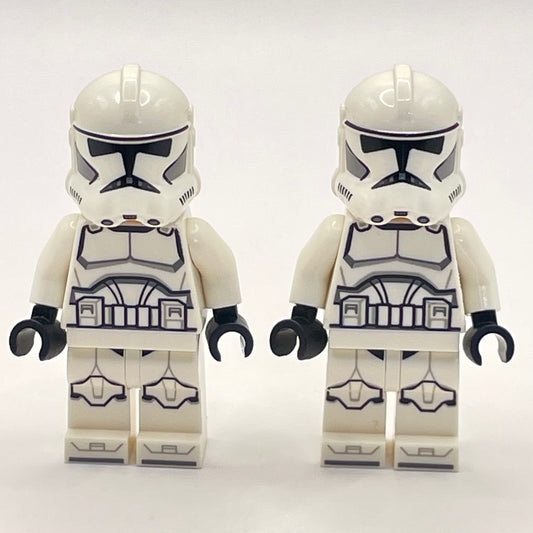 LEGO Clone Trooper, (Phase 2), Star Wars, Minifigure (sw1319) (Pack of 2)
